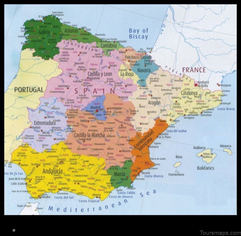 Map of Lazagurría Spain