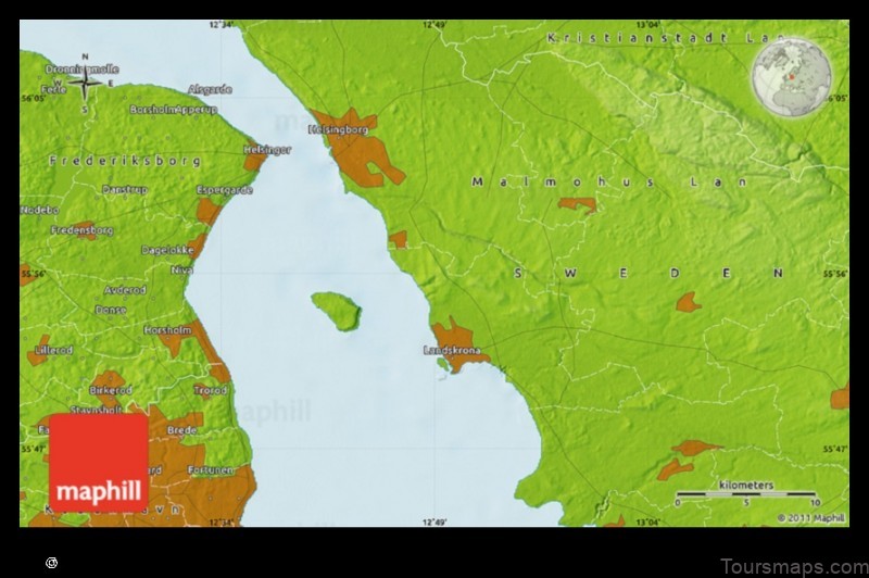 Map of Lillerød Denmark