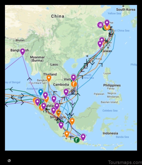 Map of Lingbao Chengguanzhen China