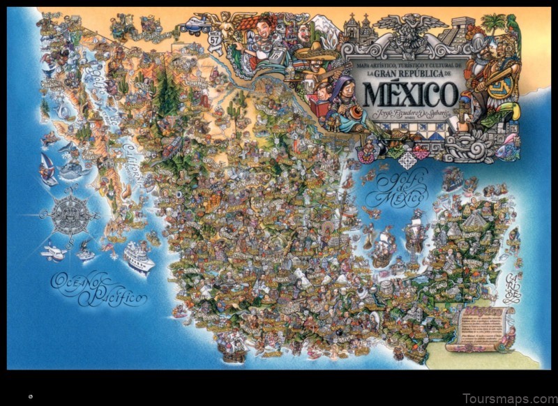 Map of Macutzio Mexico