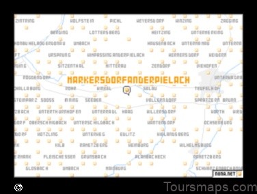 Map of Markersdorf an der Pielach Austria