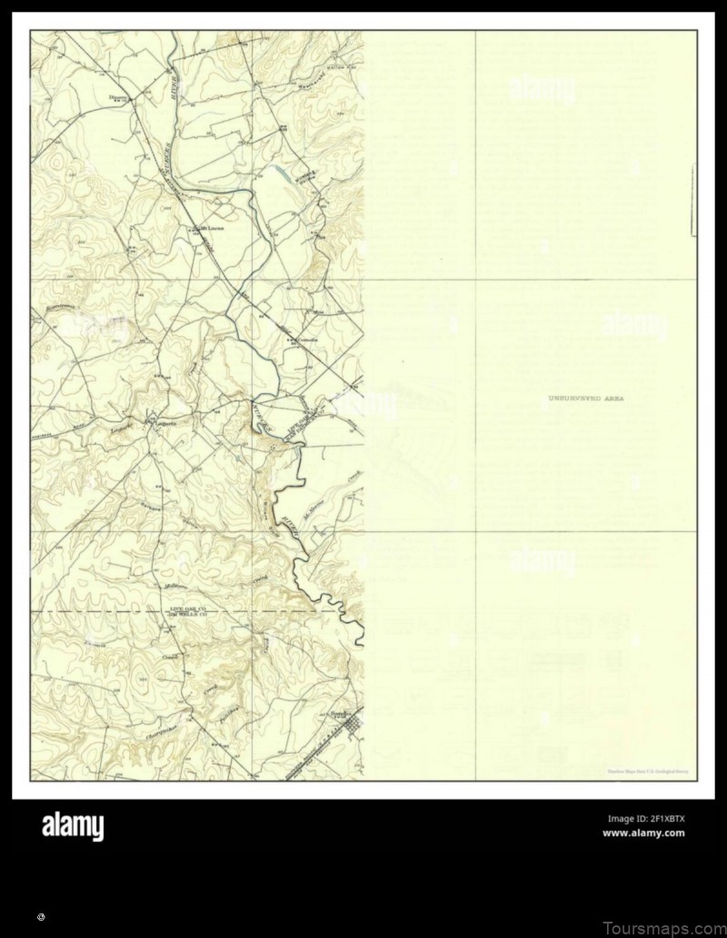 Map of Mathis United States