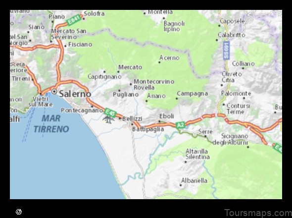 Map of Monticelli Terme Italy