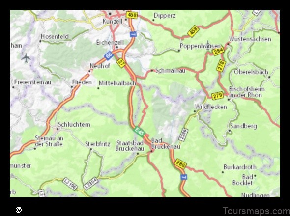 Map of Motten Germany