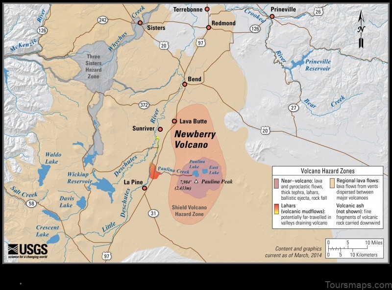 Map of Newberry United States