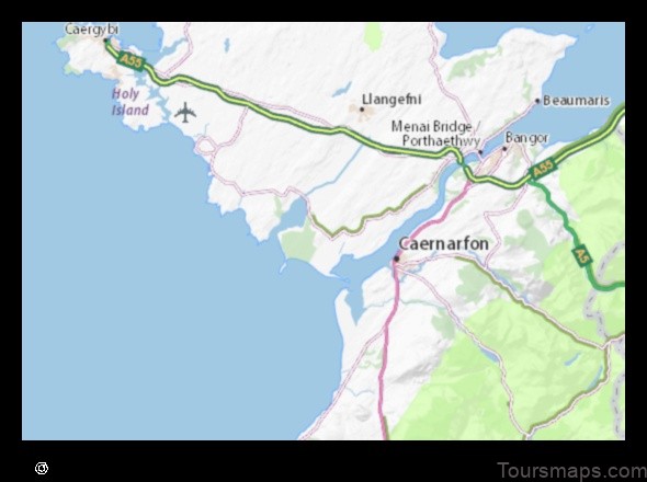 explore newborough united kingdom with this detailed map