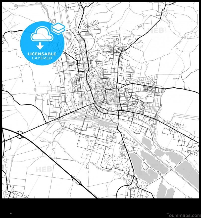 Map of Nordhausen Germany