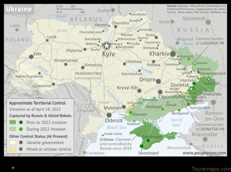 Map of Novoyavorivsk Ukraine