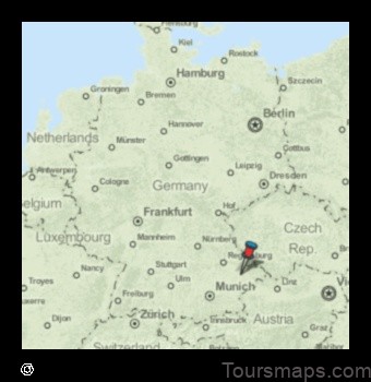 Map of Oberschneiding Germany