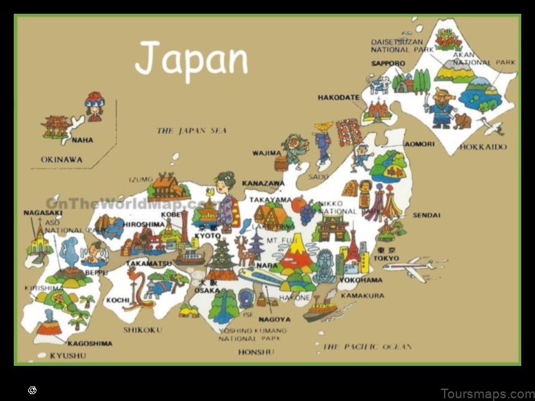 Map of Otofuke Japan