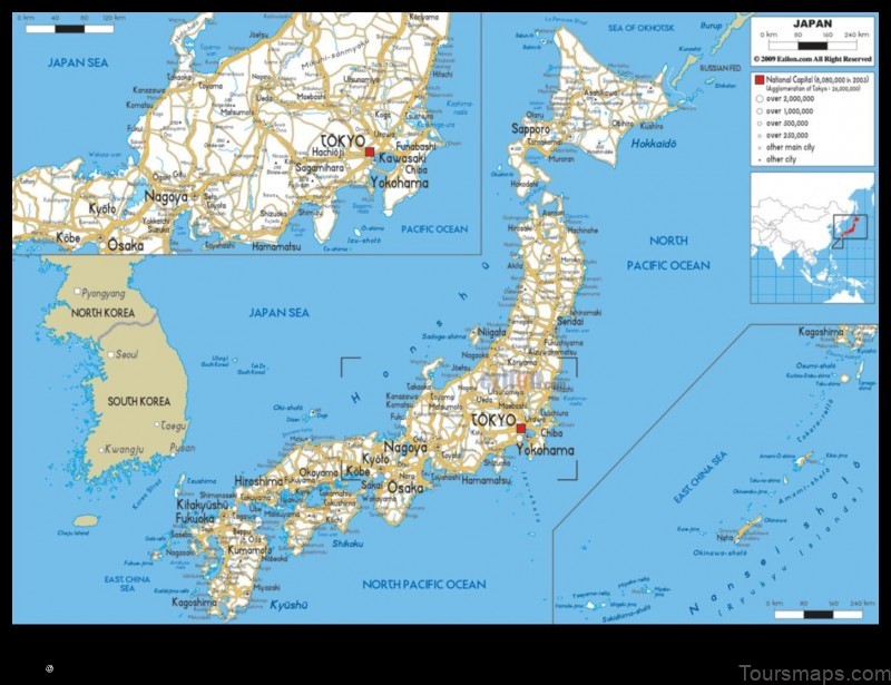 Map of Otofuke Japan