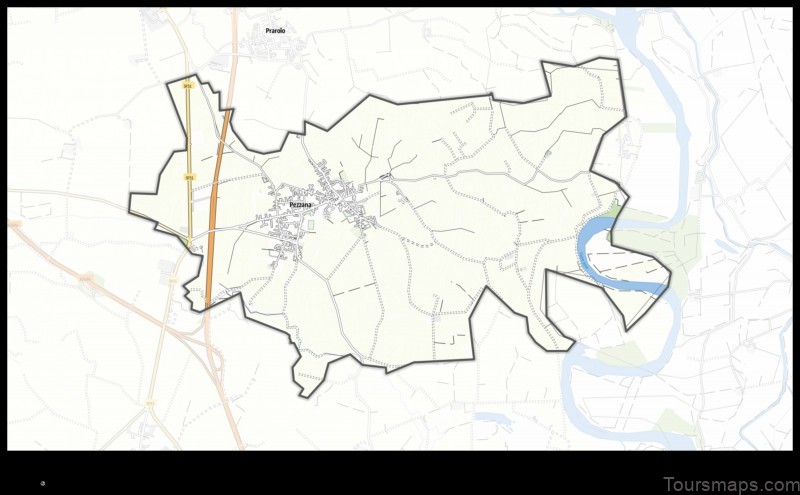 Map of Pezzana Italy