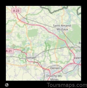 Map of Raillencourt-Sainte-Olle France