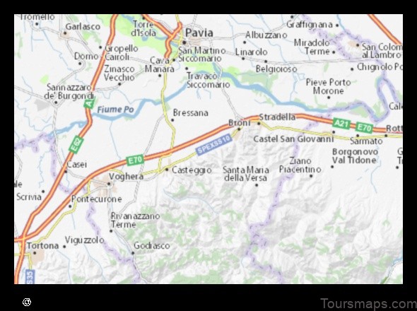 explore redavalle italy with this detailed map