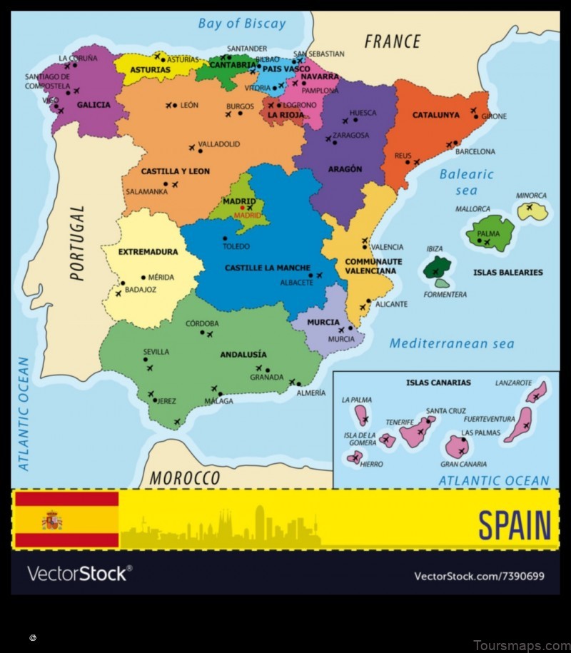 explore retascon spain with this detailed map