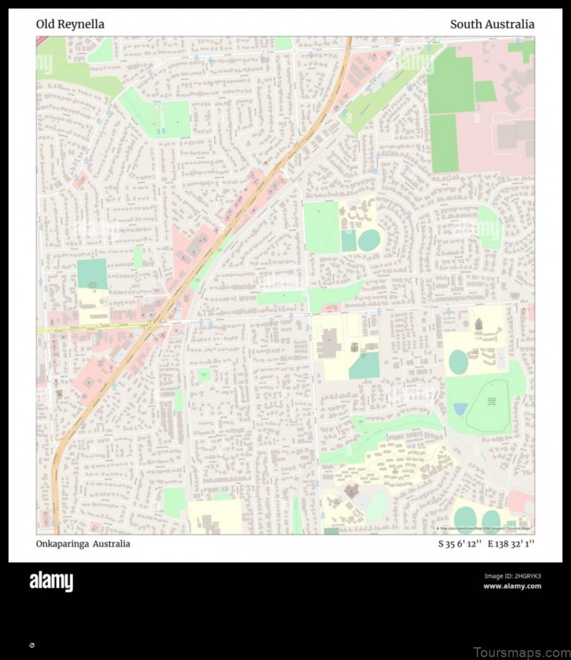 Map of Reynella Australia