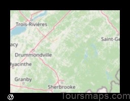 Map of Saint-Rémi-de-Tingwick Canada