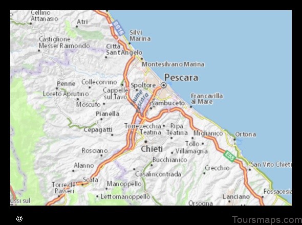 explore sambuceto italy with this detailed map