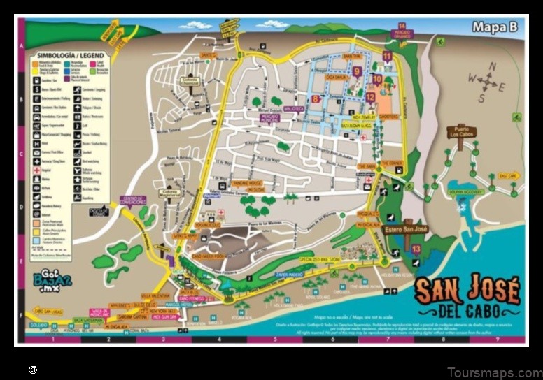 Map of San José del Potrero Mexico