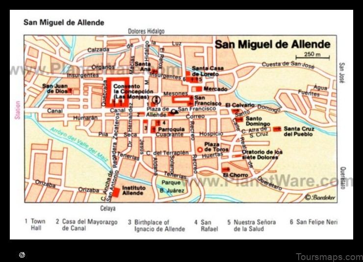 Map of San Miguel del Arroyo Spain