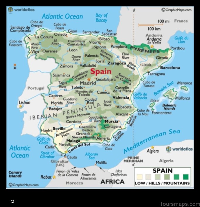 Explore Sansol Spain With This Detailed Map ToursMaps