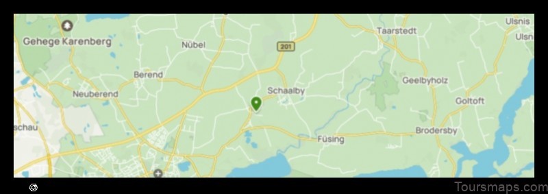 Map of Schaalby Germany