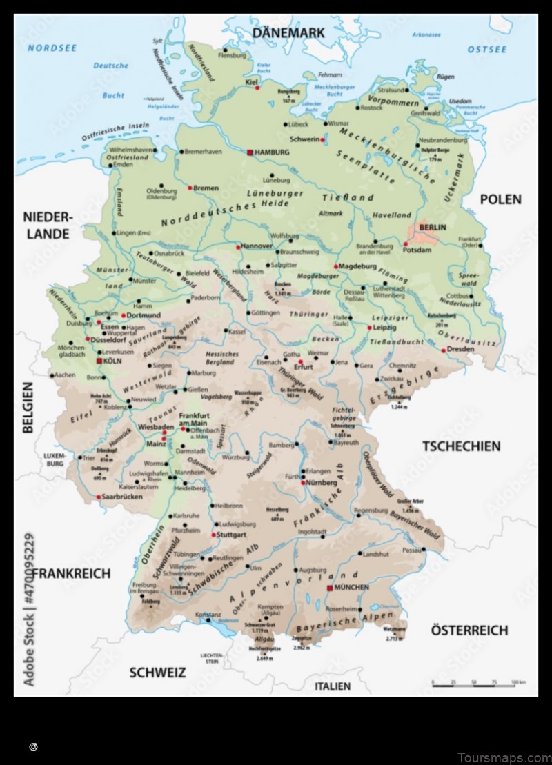 Map of Siek Germany