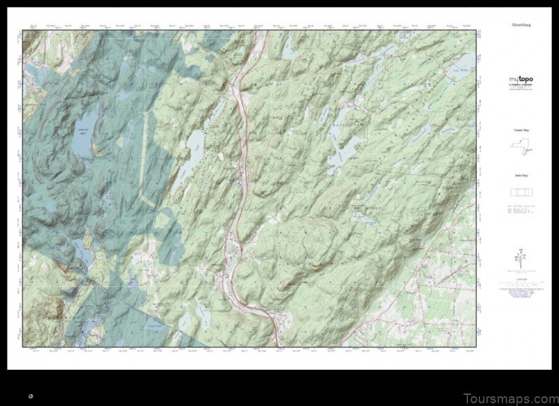 Map of Sloatsburg United States