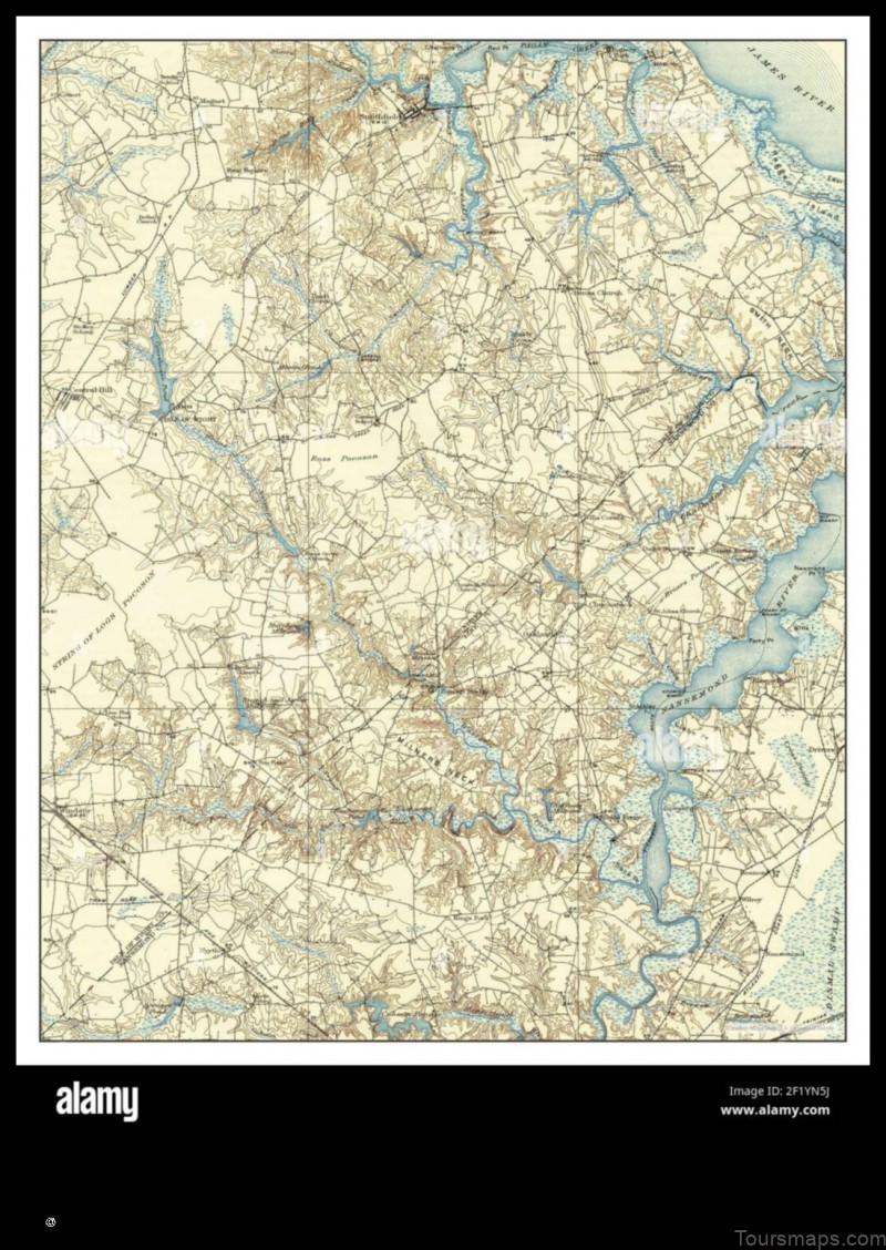 Map of Smithfield United States