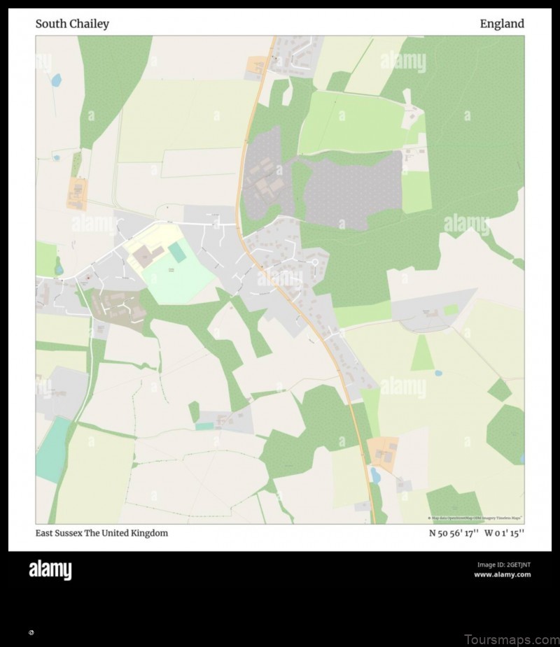 Map of South Chailey United Kingdom