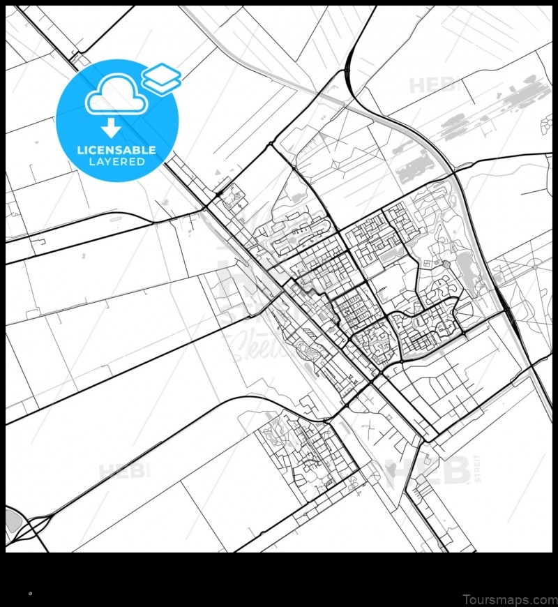 Map of Stadskanaal Netherlands