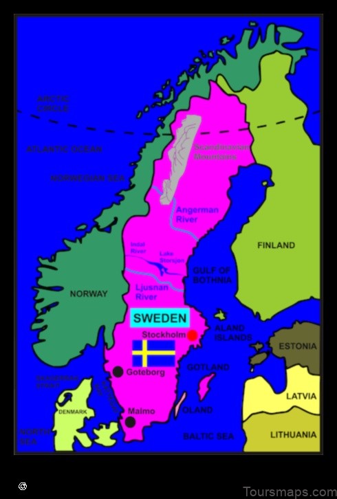 Map of Stigtomta Sweden