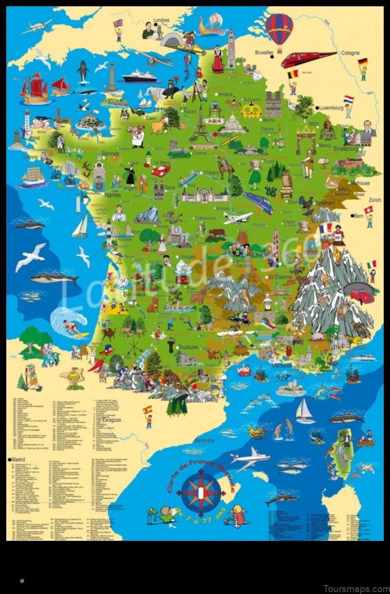 Map of Taninges France