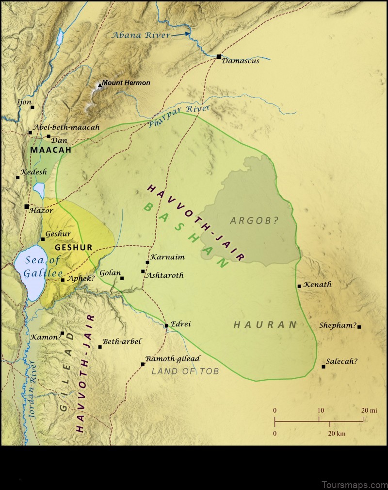 Map of Bashan China