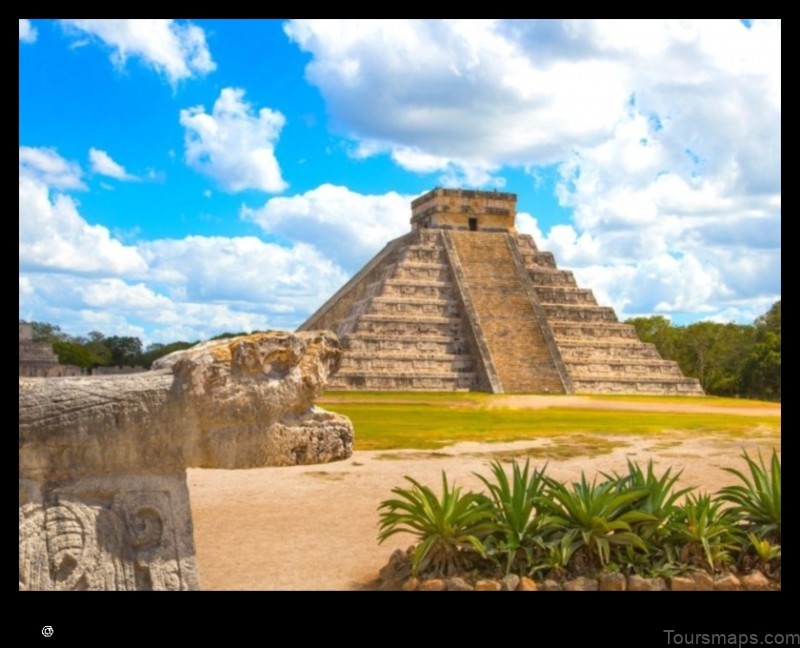 Map of Izamal Mexico