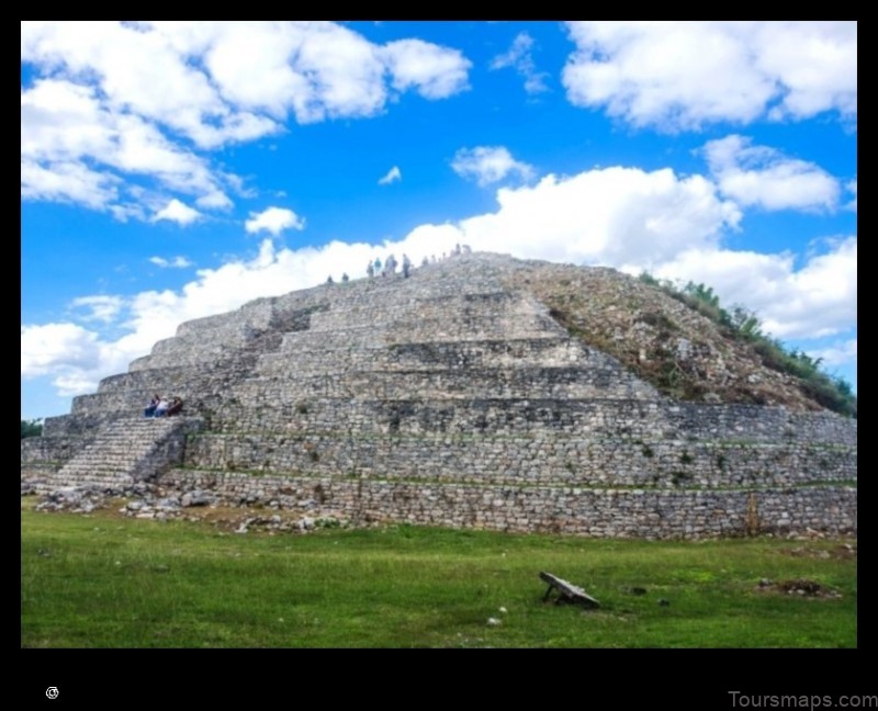 Map of Izamal Mexico