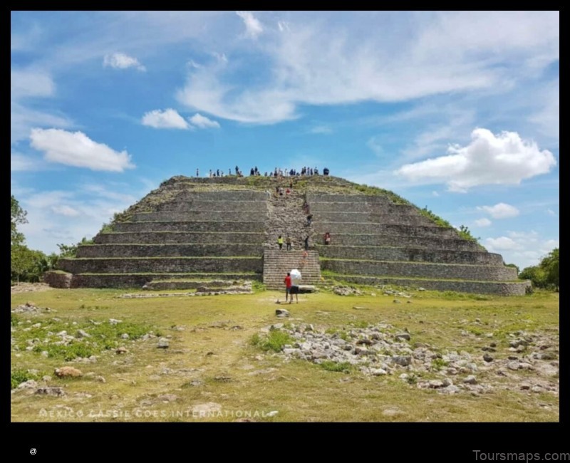 Map of Izamal Mexico