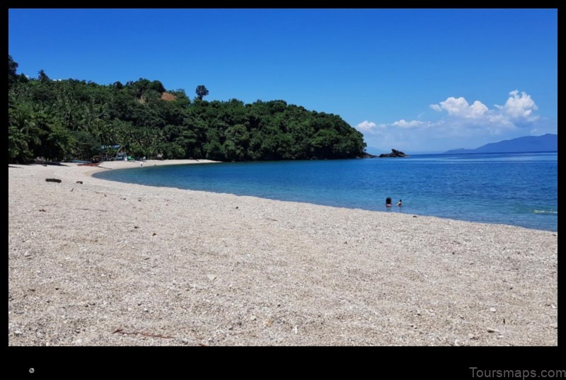 explore the beautiful beaches of san teodoro philippines with this map