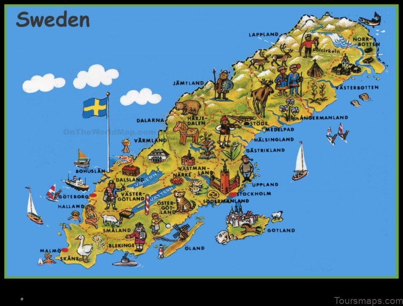 Map of Arnö Sweden