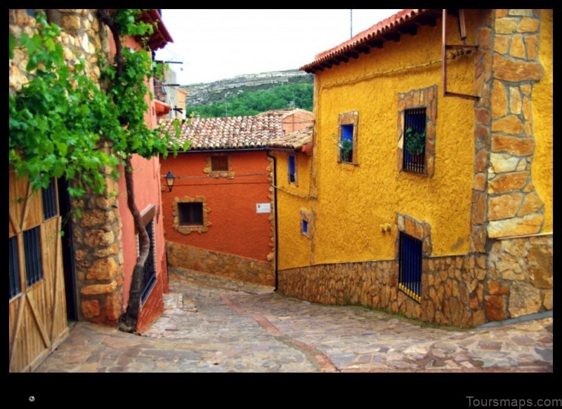 Map of Anento Spain