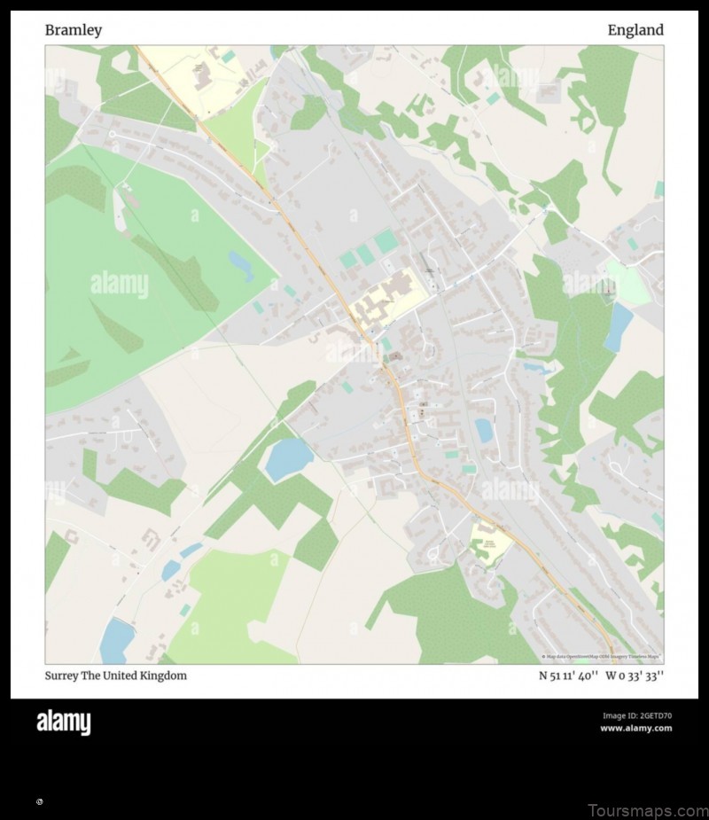 Map of Bramley United Kingdom