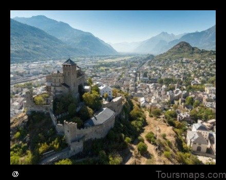 explore the charming town of grimisuat switzerland with this detailed map.