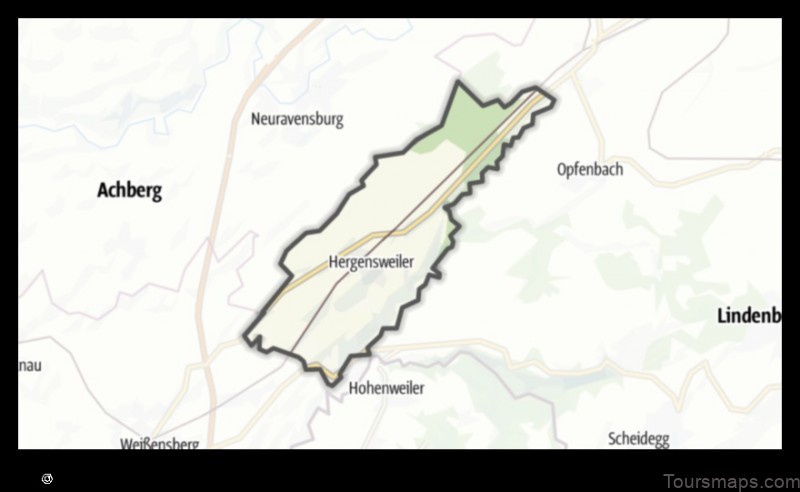 Map of Hergensweiler Germany